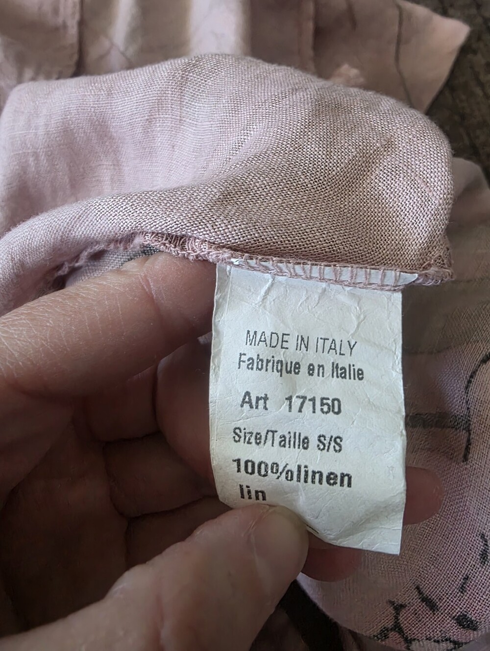 Alessia Pacini Floral Flax Linen Dress - Picture 6 of 6